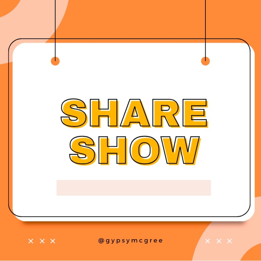 LIVE Share Show Listing!! No Theme!   Sell Yours and Mine.